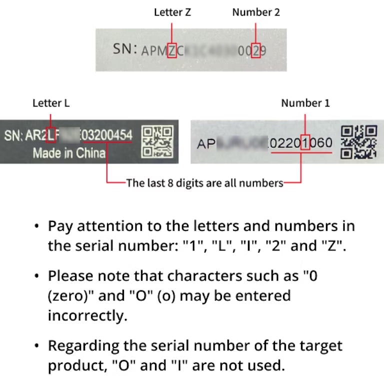 how to find sn - step 2